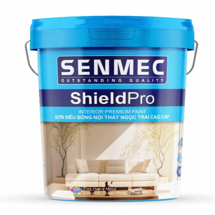 Sơn siêu bóng nội thất ngọc trai cao cấp ShieldPro