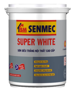 Sơn siêu trắng nội thất cao câp Super White - 5 lít